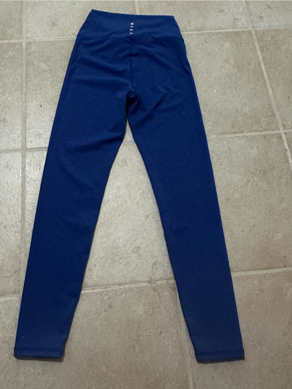 Women's High-Rise Navy Stretch Leggings